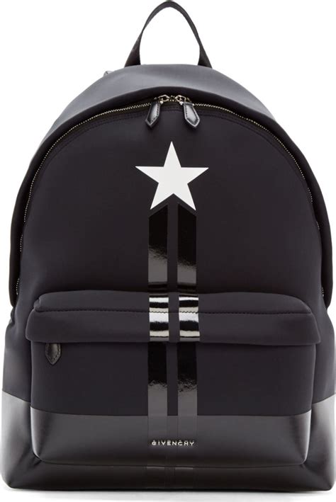 givenchy patch leather backpack|Men's Designer Backpacks .